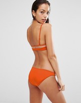Thumbnail for your product : ASOS Mix and Match Mesh Insert Skinny Crop Bikini Top