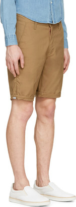 Levi's Khaki Communter 504 Trouser Shorts