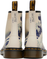 Thumbnail for your product : Dr. Martens Off-White The Met Edition 1460 Great Wave Boots