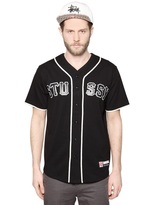 Thumbnail for your product : Stussy Cotton Jersey Baseball T-Shirt