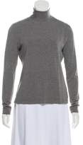 Thumbnail for your product : Akris Punto Long Sleeve Mock Neck Top Grey Long Sleeve Mock Neck Top