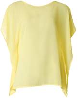 Thumbnail for your product : Dare Label Chiffon Top Colour: YELLOW, Size: One Size