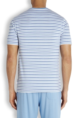 Derek Rose Striped jersey T-shirt