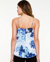 Thumbnail for your product : Le Château Floral Chiffon V-Neck Camisole
