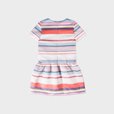 Thumbnail for your product : Paul Smith Girls' 7+ Years Mixed-Striped Satin 'Maggie' Dress
