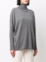 Thumbnail for your product : Allude Roll-Neck Jumper