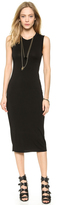 Thumbnail for your product : Enza Costa Twist Back Midi Dress