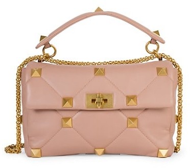 Valentino Pink Top Zip Handbags | Shop the world's largest 