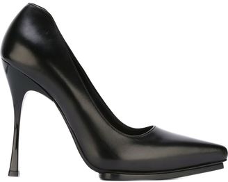 Ann Demeulemeester classic pumps - women - Calf Leather/Leather - 37.5