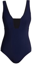 Thumbnail for your product : Karla Colletto Swim Aidan V-Neck One-Piece