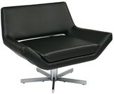 Thumbnail for your product : Ave Six Yield 40 in. Wide Faux Leather Chair in Black