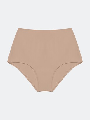 Rochelle Sara The Emily Bottom In Bonded Nude