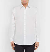 Thumbnail for your product : Saint Laurent Slim-Fit Cotton-Poplin Shirt - Men - White