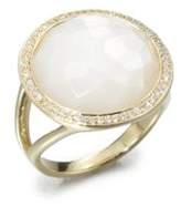 Thumbnail for your product : Ippolita Lollipop Mother-Of-Pearl, Diamond & 18K Yellow Gold Ring