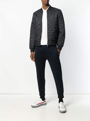 Emporio Armani quilted bomber jacket