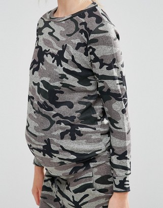 New Look Maternity Camoflage Jumper