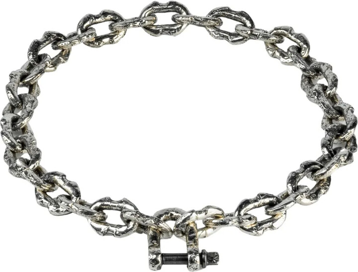 Parts of Four Charm chain choker