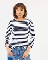 Thumbnail for your product : J.Crew Striped Boat Neck T-Shirt