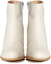 Thumbnail for your product : Maison Martin Margiela 7812 MM6 Leather Hidden Wedge Ankle Boots