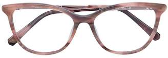 Swarovski cat-eye frame glasses