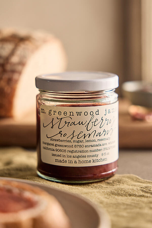 Strawberry Rosemary Jam at Terrain
