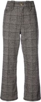 Thumbnail for your product : Marc Jacobs Creased cropped plaid pants