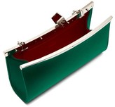 Thumbnail for your product : Christian Louboutin Palmette Satin Clutch - Green