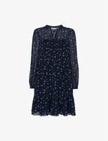 Thumbnail for your product : Whistles Paisley print recycled-polyester mini dress