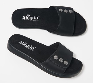 alegria slide sandals