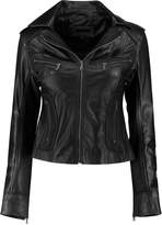 Thumbnail for your product : boohoo Boutique Zoe Leather Biker Jacket