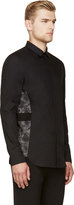 Thumbnail for your product : Cy Choi Black Embroidered Trim Shirt