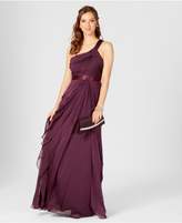 Thumbnail for your product : Adrianna Papell One-Shoulder Tiered Chiffon Gown