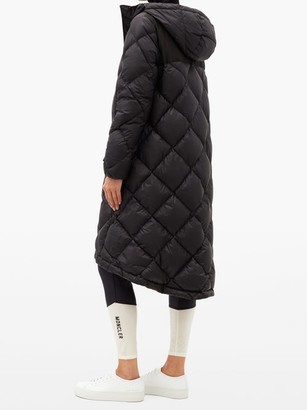 Moncler Duroc Quilted Hooded Down Coat - Black