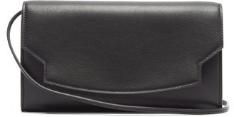 The Row Lady Leather Wallet - Black
