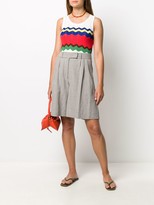 Thumbnail for your product : M Missoni Knitted Zigzag Tank Top
