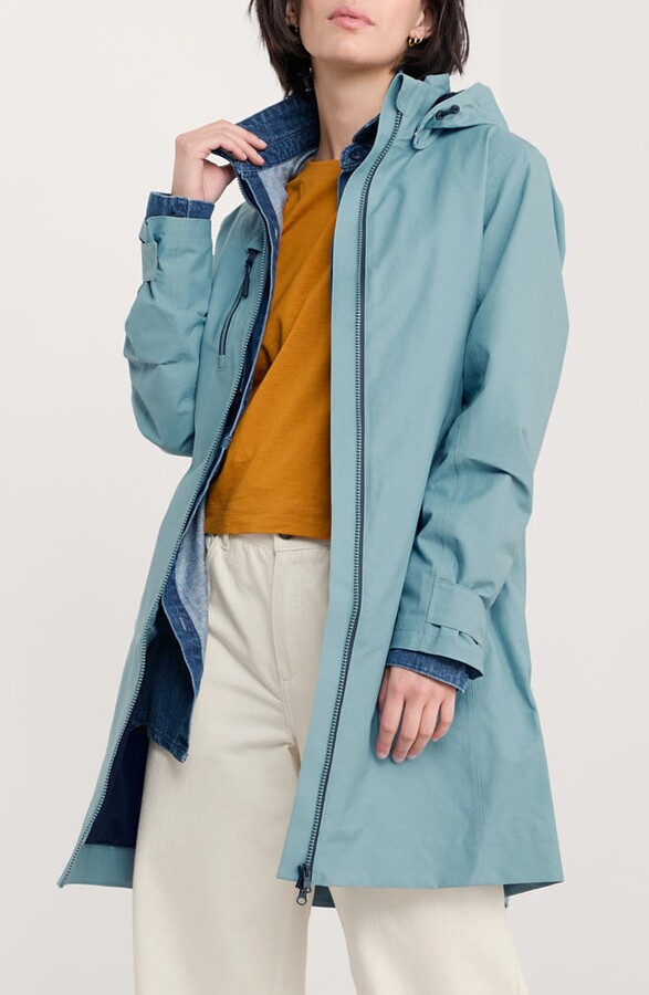 Seasalt Cornwall Coverack Waterproof Organic Cotton Blend Coat