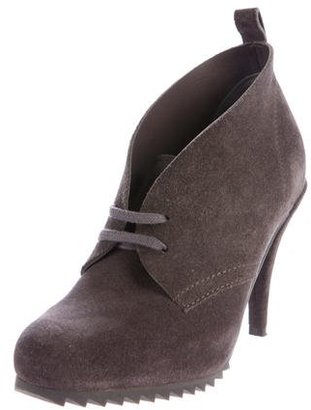 Pedro Garcia Suede Lace-Up Booties