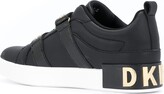 Thumbnail for your product : DKNY Studz buckled low-top sneakers