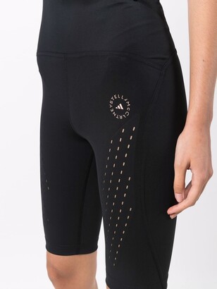 adidas by Stella McCartney Logo-Print Cycling Shorts