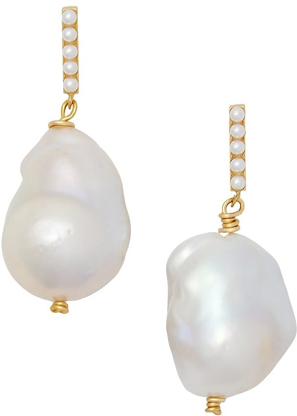 Freshwater Pearl Drop Earrings | Shop the world's largest 