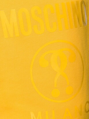 Moschino Tonal Logo Print Track Pants