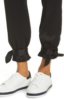 Thumbnail for your product : Alice + Olivia Ramora Straight Leg Tie Cuff Joggers