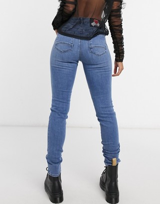 Love Moschino push up skinny jeans in blue