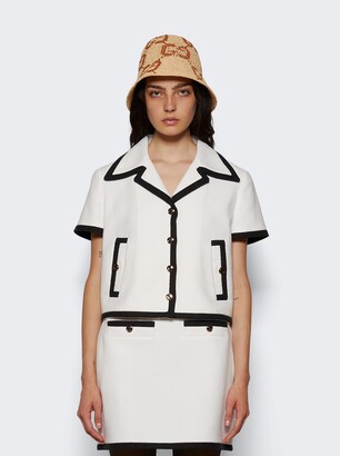 Tweed Short Sleeve Jacket | ShopStyle