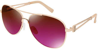 Rocawear Womens Full Frame Aviator UV Protection Sunglasses