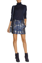 Thumbnail for your product : Stella McCartney Tie dye-effect jacquard mini skirt