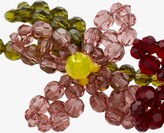 Thumbnail for your product : Simone Rocha Multicoloured Crystal Flower Earring