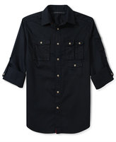 Thumbnail for your product : Sean John Shirt, Long Sleeve Solid Utility Shirt
