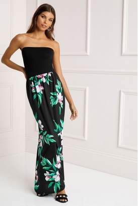 Next Lipsy Floral 2 in 1 Maxi Dress - 4