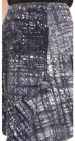 Thumbnail for your product : Carven Printed Flannel Skirt